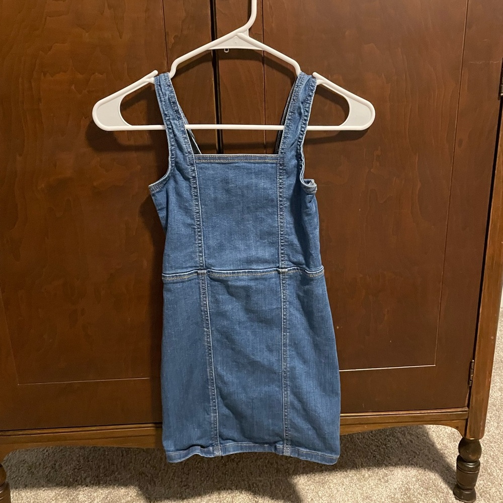 Girls denim dress